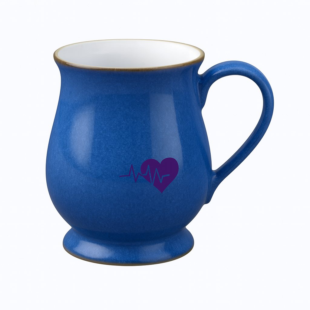 Blue Ceramic Mug